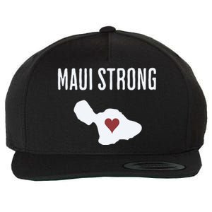 Maui Strong Lahaina Fires Maui Wildfire Relief Wool Snapback Cap