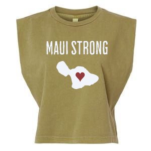 Maui Strong Lahaina Fires Maui Wildfire Relief Garment-Dyed Women's Muscle Tee