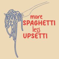 More Spaghetti Less Upsetti Italian Pasta Humor Bag