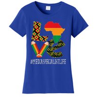 Media Specialist Love African American BHM Women's T-Shirt