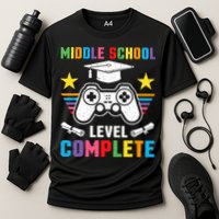 Middle School Level Complete Graduation Class 2025 Gamer  Cooling Performance Crew T-Shirt