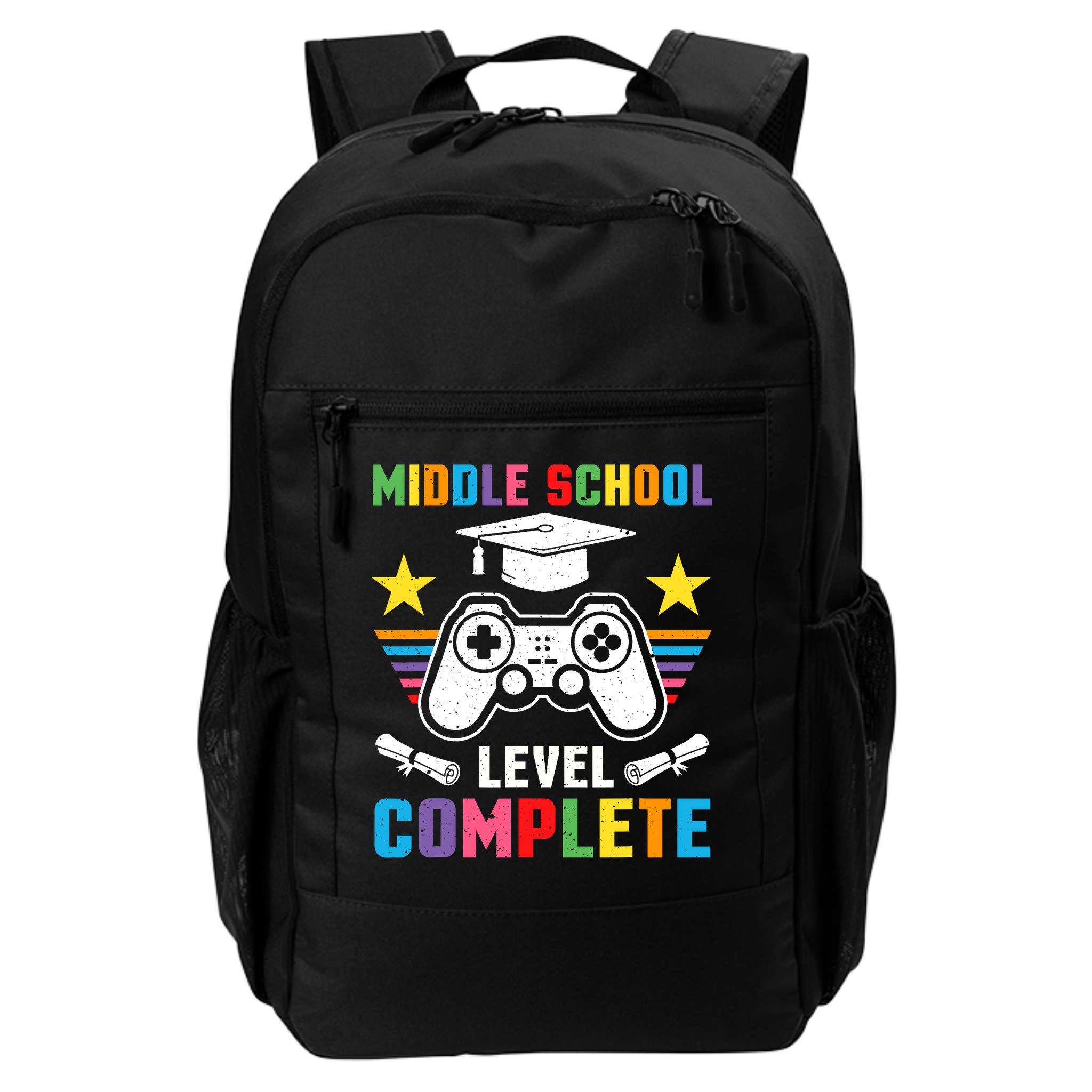 Middle School Level Complete Graduation Class 2025 Gamer  Backpack