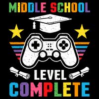 Middle School Level Complete Graduation Class 2025 Gamer  Bag