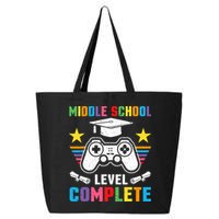 Middle School Level Complete Graduation Class 2025 Gamer  25L Jumbo Tote