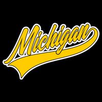 Michigan Script Logo Backpack