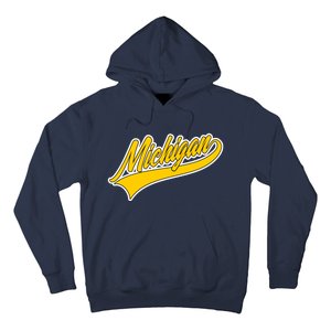 Michigan Script Logo Hoodie