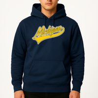 Michigan Script Logo Hoodie