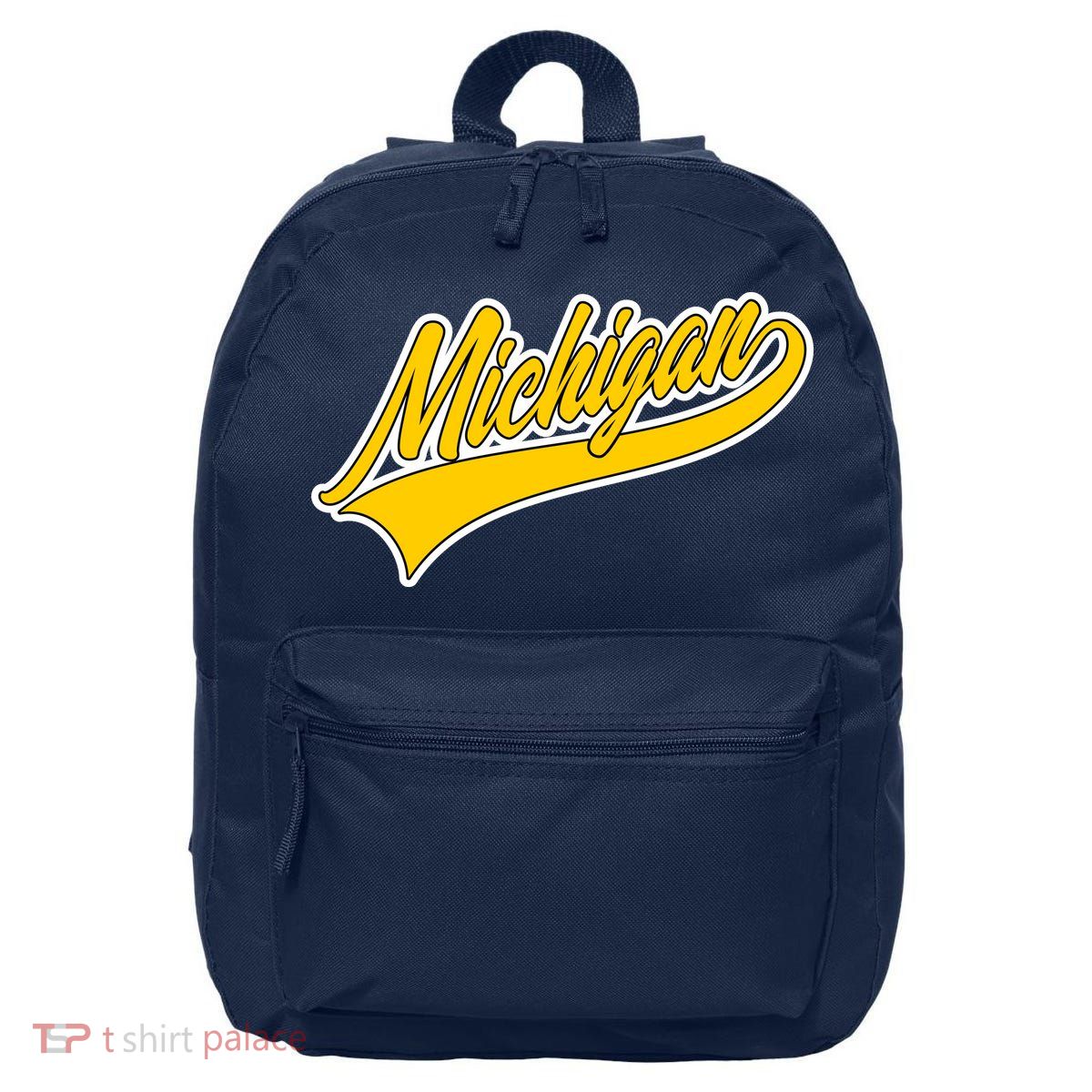 Michigan Script Logo 16 in Basic Backpack