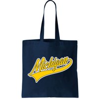 Michigan Script Logo Bag