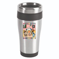 More Spaghetti Less Upsetti Cat 16oz Travel Tumbler