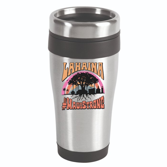 Maui Strong Lahaina Banyan Tree 16oz Travel Tumbler