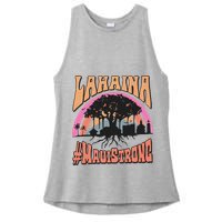 Maui Strong Lahaina Banyan Tree Ladies PosiCharge Tri-Blend Wicking Tank