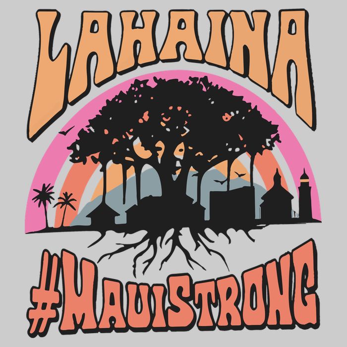 Maui Strong Lahaina Banyan Tree Tie-Dye T-Shirt