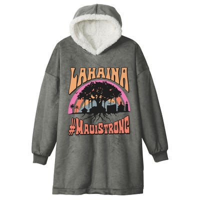 Maui Strong Lahaina Banyan Tree Hooded Wearable Blanket