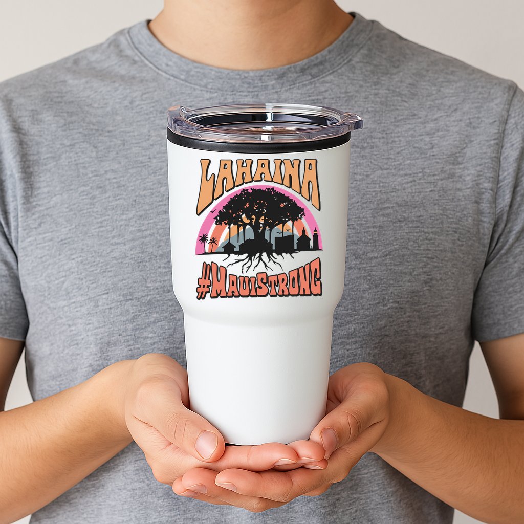 Maui Strong Lahaina Banyan Tree Tumbler