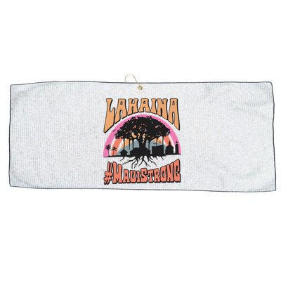 Maui Strong Lahaina Banyan Tree Large Microfiber Waffle Golf Towel