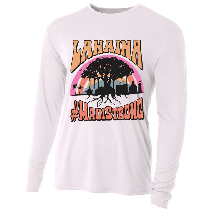 Maui Strong Lahaina Banyan Tree Cooling Performance Long Sleeve Crew