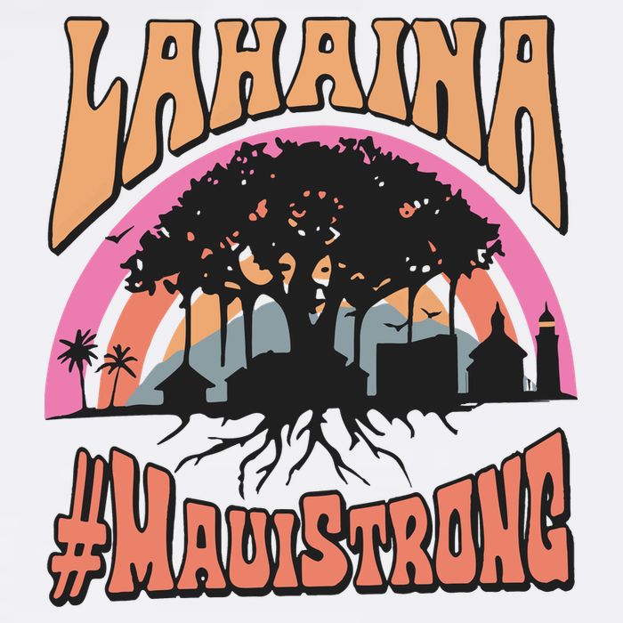 Maui Strong Lahaina Banyan Tree Youth Performance Sprint T-Shirt
