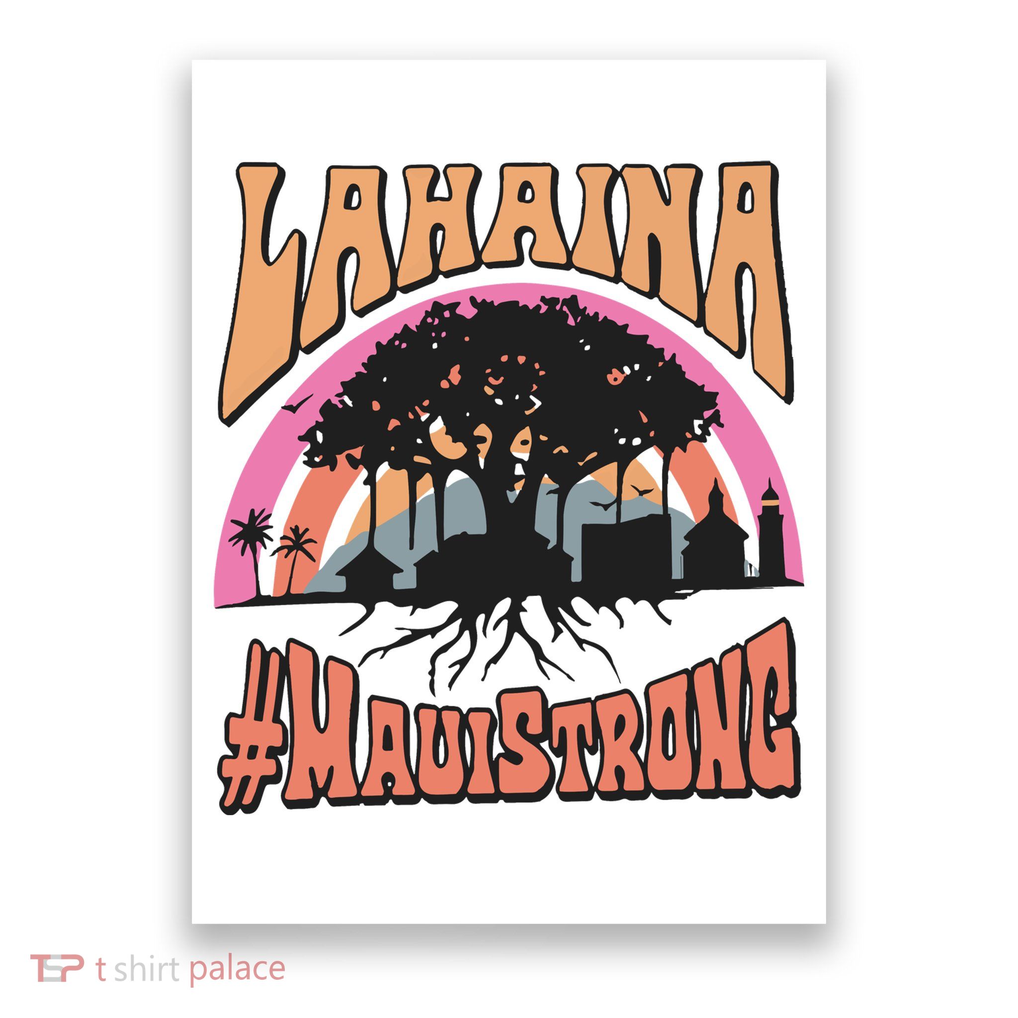 Maui Strong Lahaina Banyan Tree Poster