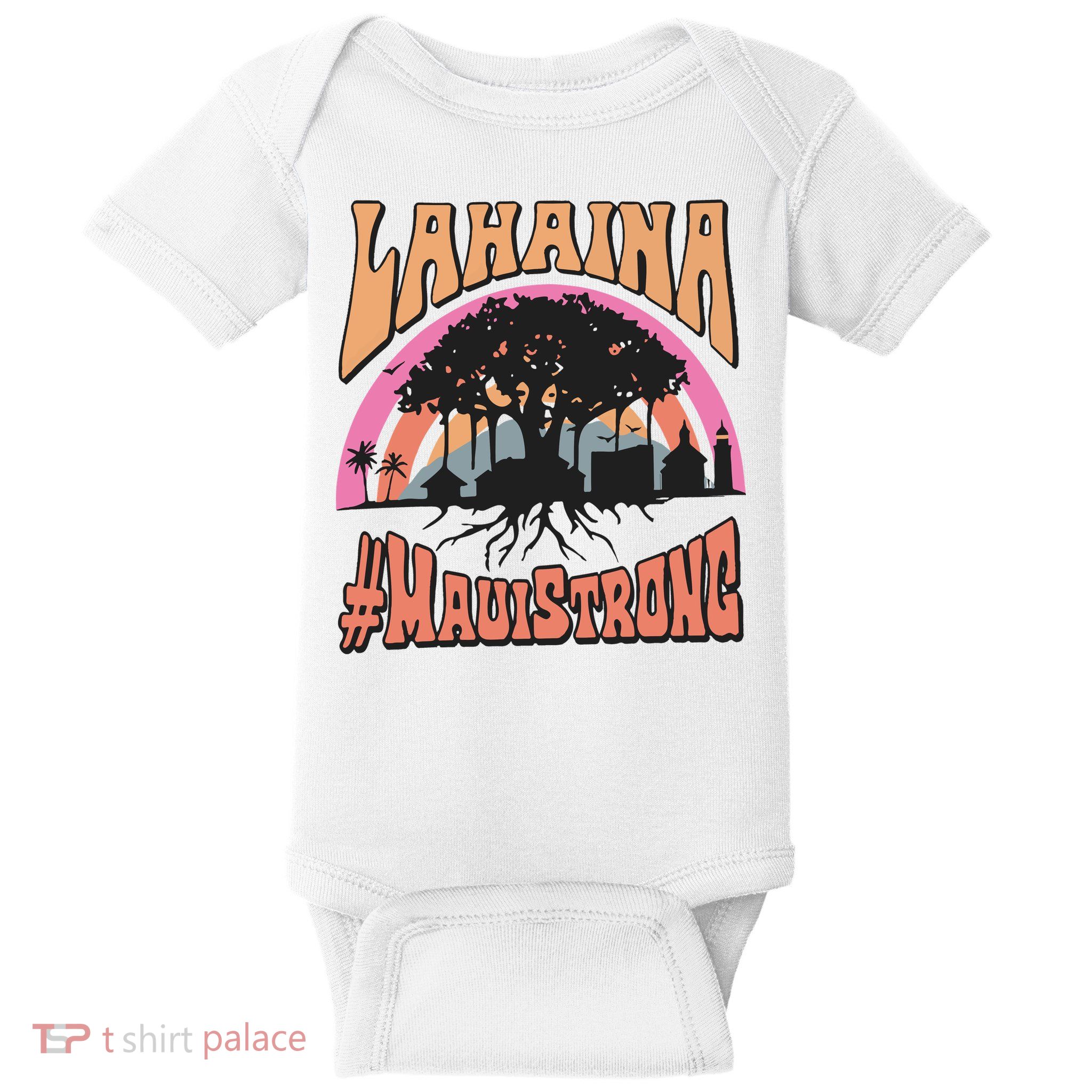 Maui Strong Lahaina Banyan Tree Baby Bodysuit