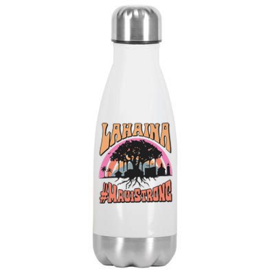 Maui Strong Lahaina Banyan Tree Stainless Steel Insulated Water Bottle