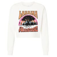 Maui Strong Lahaina Banyan Tree Cropped Pullover Crew