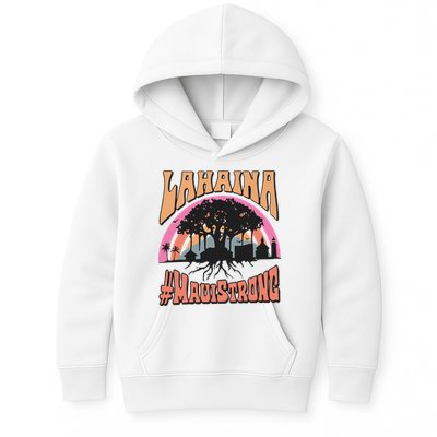 Maui Strong Lahaina Banyan Tree Kids Hoodie