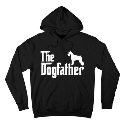 Miniature Schnauzer Lover Gift Dogfather Hoodie