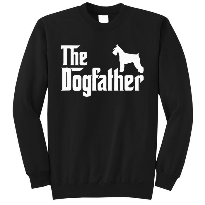 Miniature Schnauzer Lover Gift Dogfather Sweatshirt