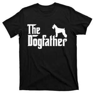 Miniature Schnauzer Lover Gift Dogfather T-Shirt