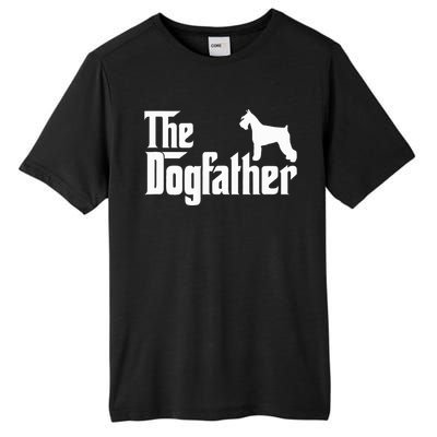 Miniature Schnauzer Lover Gift Dogfather Tall Fusion ChromaSoft Performance T-Shirt