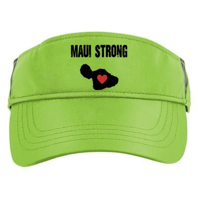 Maui Strong Love Hawaii Adult Drive Performance Visor