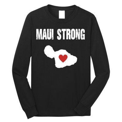 Maui Strong Love Hawaii Long Sleeve Shirt
