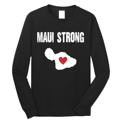 Maui Strong Love Hawaii Long Sleeve Shirt