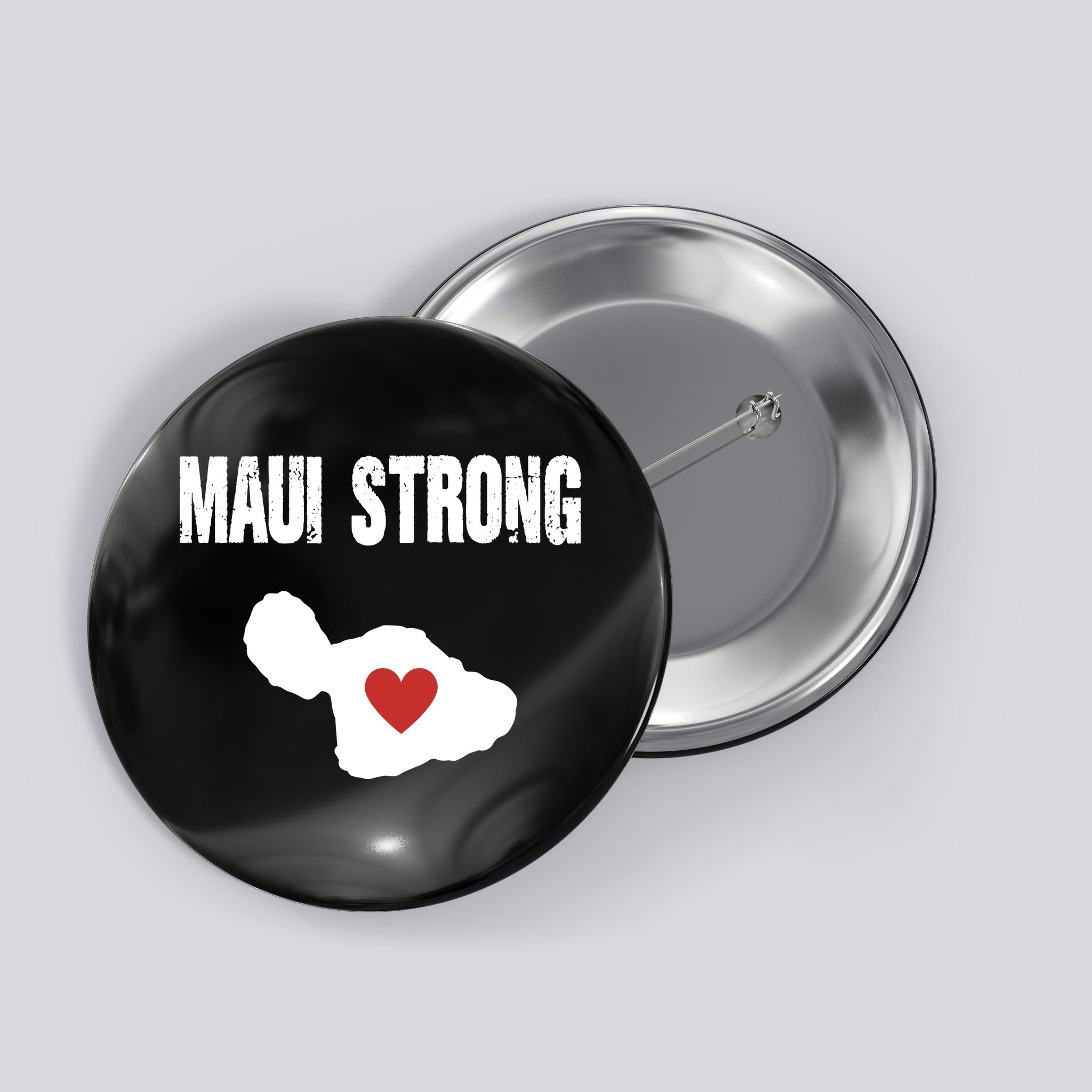 Maui Strong Love Hawaii Button