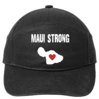 Maui Strong Love Hawaii 7-Panel Snapback Hat