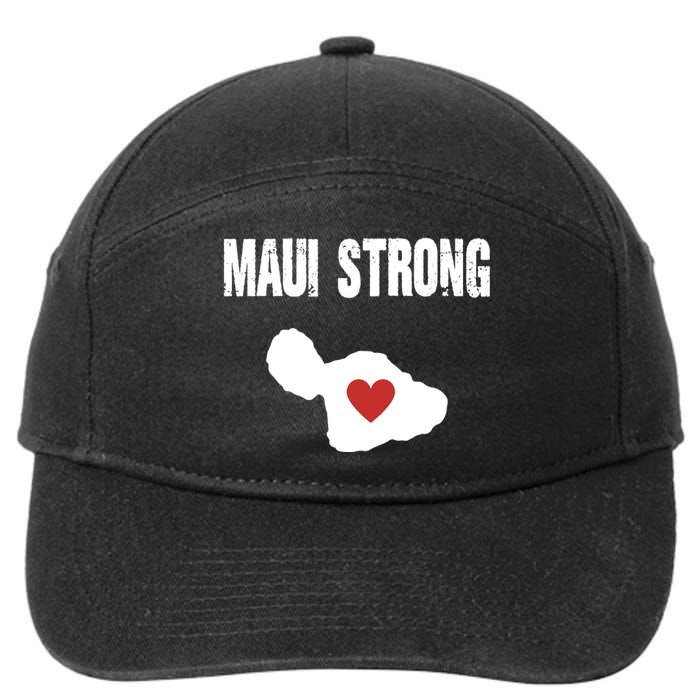 Maui Strong Love Hawaii 7-Panel Snapback Hat