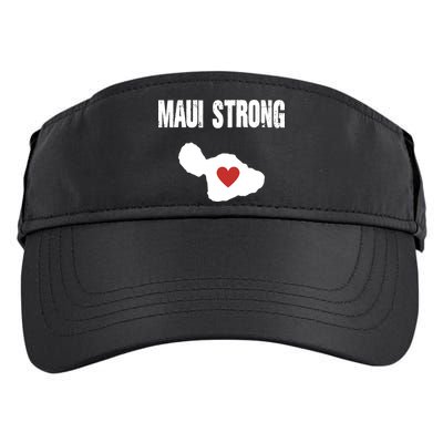 Maui Strong Love Hawaii Adult Drive Performance Visor