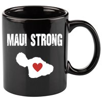 Maui Strong Love Hawaii 11oz C Handle Ceramic Mug