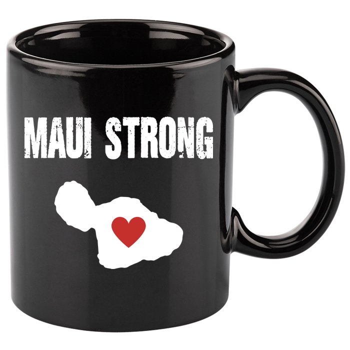 Maui Strong Love Hawaii 11oz C Handle Ceramic Mug