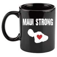 Maui Strong Love Hawaii 11oz C Handle Ceramic Mug