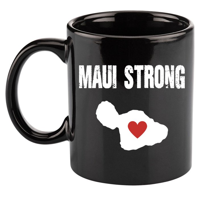 Maui Strong Love Hawaii 11oz C Handle Ceramic Mug