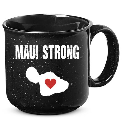 Maui Strong Love Hawaii 15oz Campfire Ceramic Mug