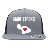 Maui Strong Love Hawaii Flat Bill Trucker Hat