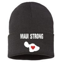 Maui Strong Love Hawaii Sustainable Knit Beanie