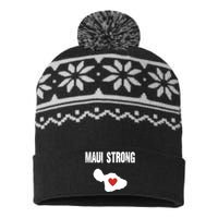 Maui Strong Love Hawaii USA-Made Snowflake Beanie