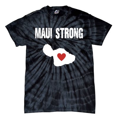 Maui Strong Love Hawaii Tie-Dye T-Shirt