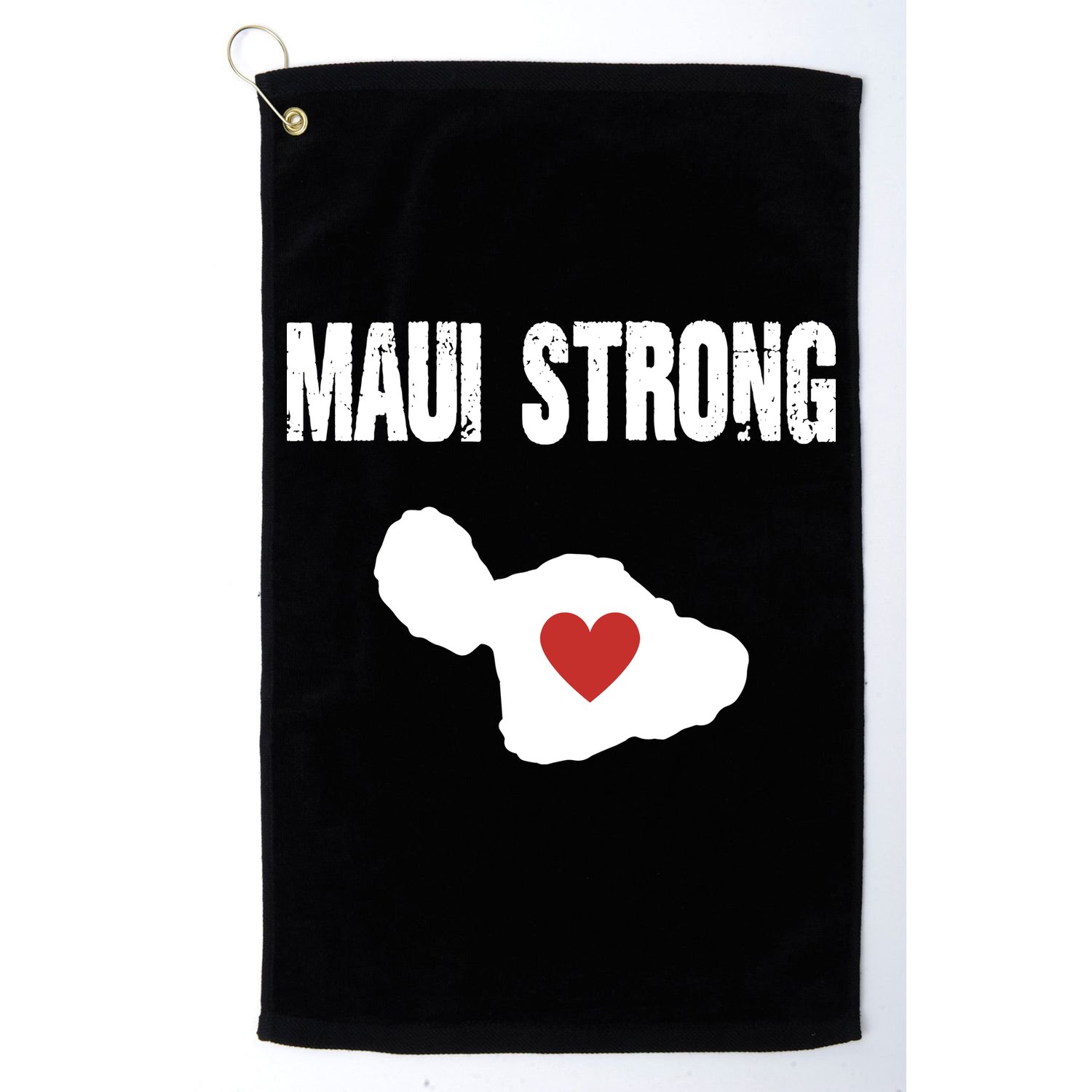 Maui Strong Love Hawaii Golf Towel