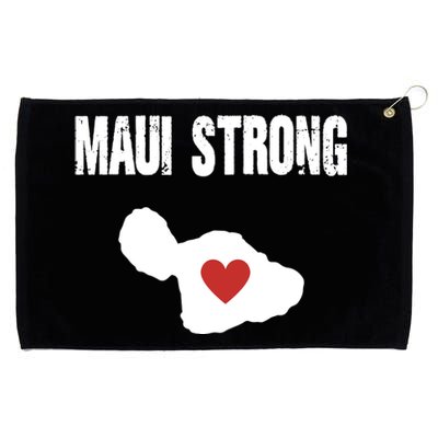 Maui Strong Love Hawaii Grommeted Golf Towel