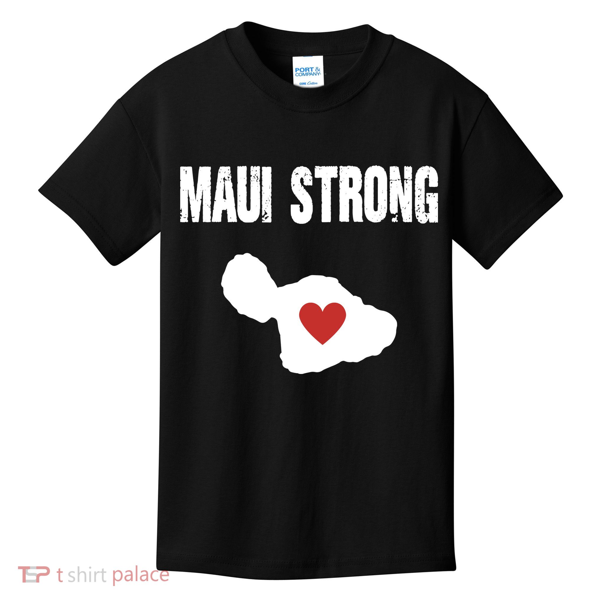 Maui Strong Love Hawaii Kids T-Shirt